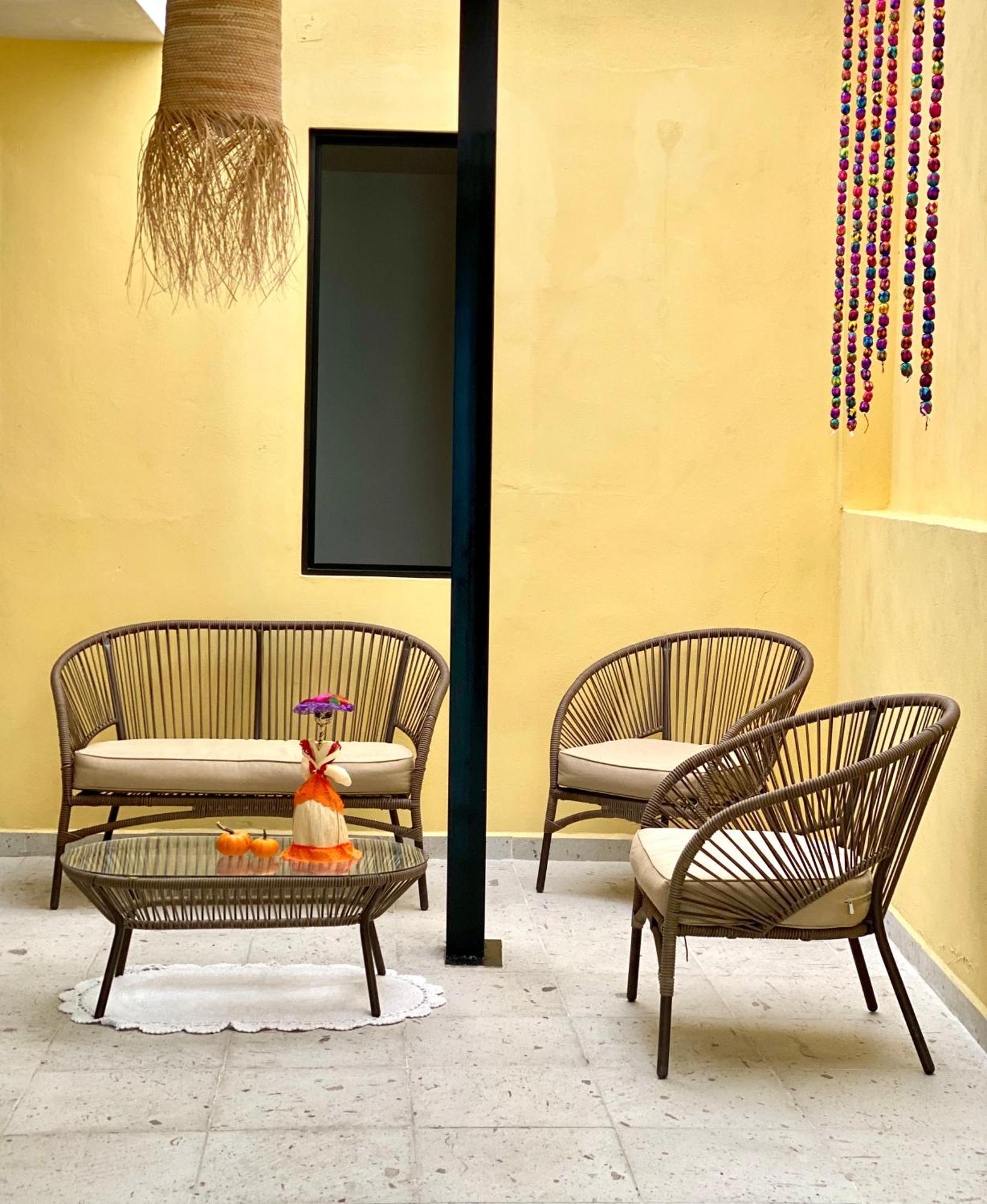 Casa Monarca Hotel Oaxaca Bagian luar foto